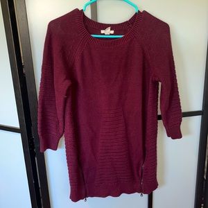 CASLON quarter sleeve sweater